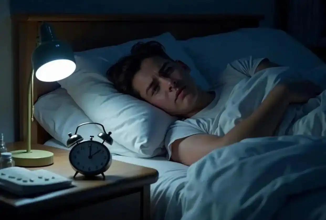 正常睡眠周期 vs 失眠者碎片化睡眠